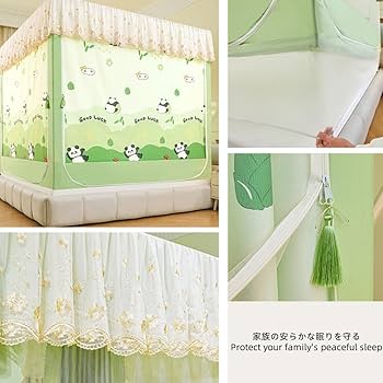 蚊帳 Amazon.co.jp: 天蓋蚊帳 天蓋カーテン 円形蚊帳 二重 遮光 直径